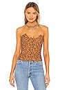 view 1 of 4 Leia Corset in Cheetah
