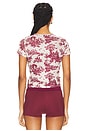 view 3 of 5 CAMISETA MINI in Maroon Toile