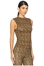 view 2 of 4 Cam Top in Leopard