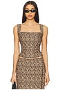 view 1 of 4 Imogene Corset in Leopard