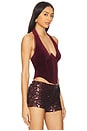 view 2 of 4 Ari Corset in Maroon