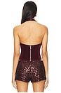 view 3 of 4 Ari Corset in Maroon