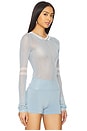 view 2 of 4 MONICA 탑 in Periwinkle