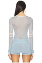 view 3 of 4 MONICA 탑 in Periwinkle