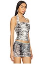 view 2 of 4 Mikalea Top in Zebra