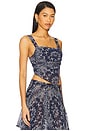 view 2 of 4 Tati Top in Bandana Navy