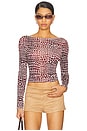 view 1 of 4 Amelia Top in Lizard