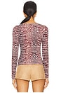 view 3 of 4 Amelia Top in Lizard