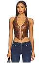 view 1 of 4 Mara Corset in Leopard