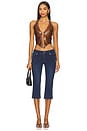 view 4 of 4 Mara Corset in Leopard
