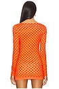 view 3 of 4 Amélia Top in Red Polka Dot