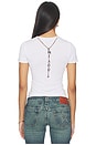 view 3 of 4 Mini Tee in Chain Print