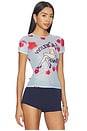 view 2 of 4 Mini Tee in Violently Sweet