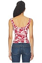 view 3 of 4 Lani Top in Red Hawaiian