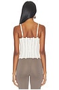 view 3 of 4 Lila Corset Top in Vanilla
