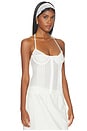 view 2 of 4 Cassandra Top in White