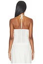 view 3 of 4 Cassandra Top in White