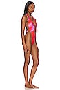 view 2 of 3 Veda One Piece Swimsuit in Rouge Mudd