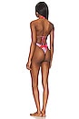 view 3 of 3 Veda One Piece Swimsuit in Rouge Mudd