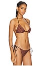 view 2 of 4 TOP BIKINI KAUAI in Brown Monogram