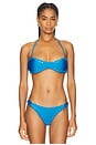 view 1 of 5 HAUT DE MAILLOT DE BAIN RIO in Azure