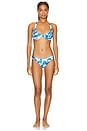 view 4 of 4 HAUT DE MAILLOT DE BAIN LUZ in Eden Blue