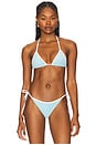 view 1 of 4 Kauai Bikini Top in Baby Blue