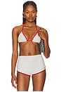 view 1 of 4 Kauai Bikini Top in Heather Grey