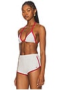 view 2 of 4 Kauai Bikini Top in Heather Grey