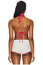 view 3 of 4 Kauai Bikini Top in Heather Grey