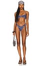 view 4 of 4 Rio Bikini Bottom in Bandana Navy