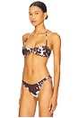 view 3 of 6 x REVOLVE Rio Bikini Top in White & Brown