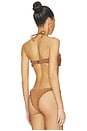 view 3 of 4 Rio Bikini Top in Tan