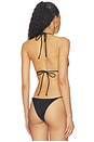 view 3 of 5 Kauai Bikini Top in Black Stud