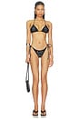 view 4 of 5 BAS DE MAILLOT DE BAIN KAUAI BIKINI in Black Stud