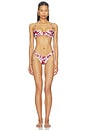 view 4 of 4 BAS DE MAILLOT DE BAIN RIO BIKINI in Red Hawaiian