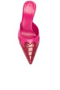 view 4 of 5 X Gia Borghini June Mule in Pink & Red