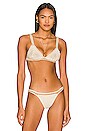 view 1 of 5 Tallulah Bikini Top in cru & Gold