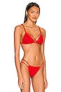 view 2 of 4 TOP BIKINI LILI in Cerise