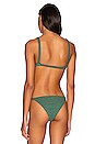 view 3 of 4 HAUT DE MAILLOT DE BAIN TALA in Emerald