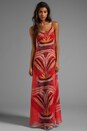 view 2 of 6 Slip Gown in Phoenix Red