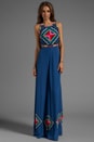 view 2 of 6 Beaded Gown in Denim