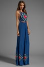 view 3 of 6 Beaded Gown in Denim