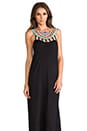 view 1 of 6 Beaded Neck Maxi Dress in Black