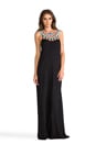 view 2 of 6 Beaded Neck Maxi Dress in Black
