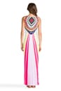 view 3 of 5 Jersey Fitted Maxi Dress in Rays Pink