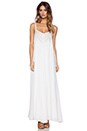 view 1 of 3 Embroidered Maxi Dress in White