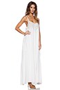 view 2 of 3 Embroidered Maxi Dress in White