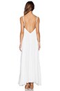 view 3 of 3 Embroidered Maxi Dress in White
