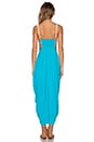 view 3 of 3 Embroidered Maxi Dress in Turqouise